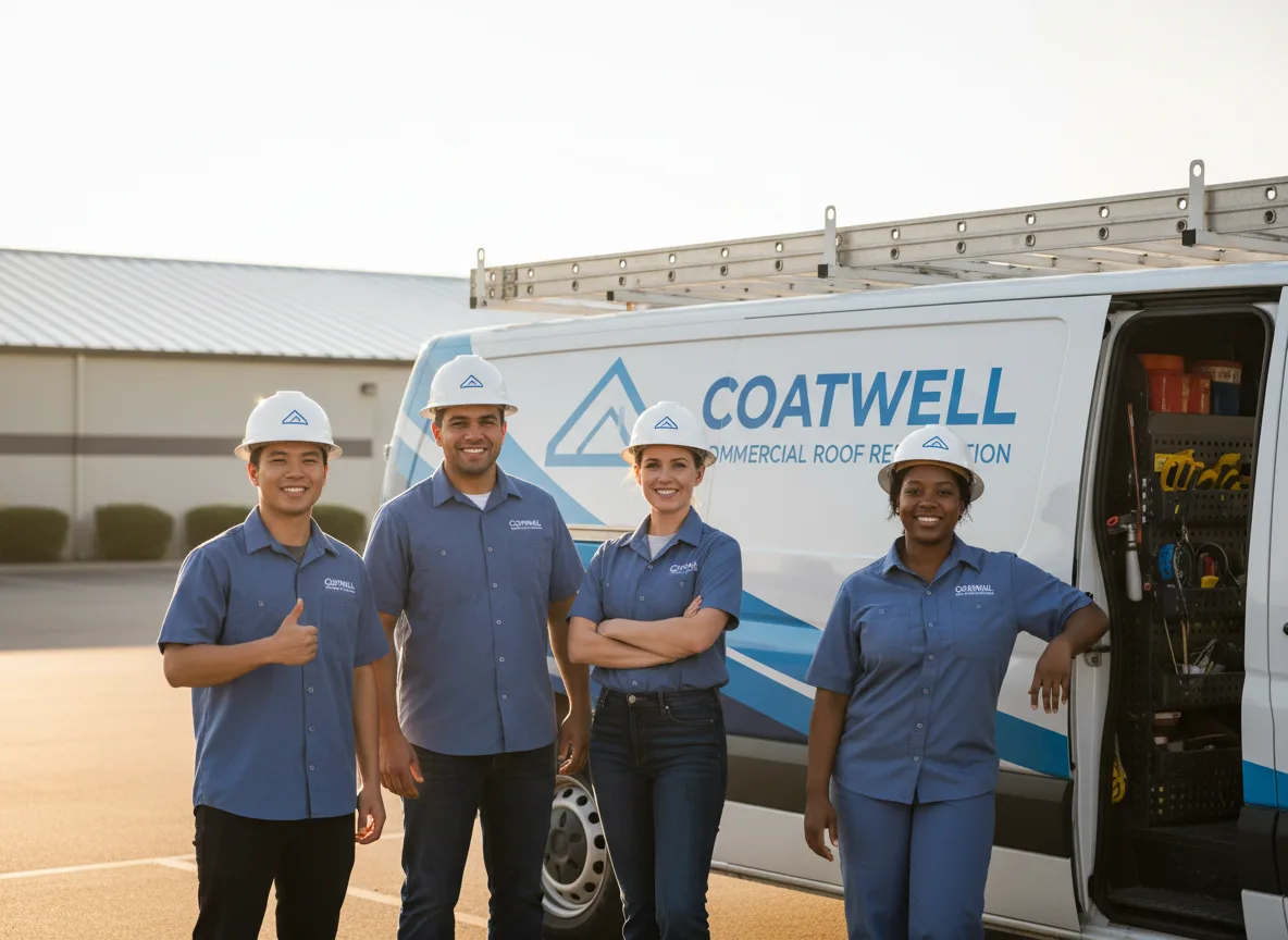 Commercial roof coating company in Baskin, LA